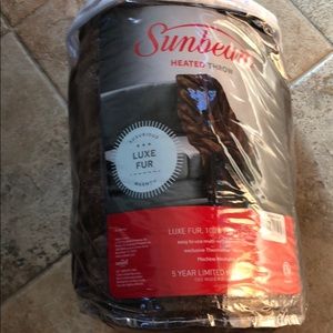 New in bag heated blanket